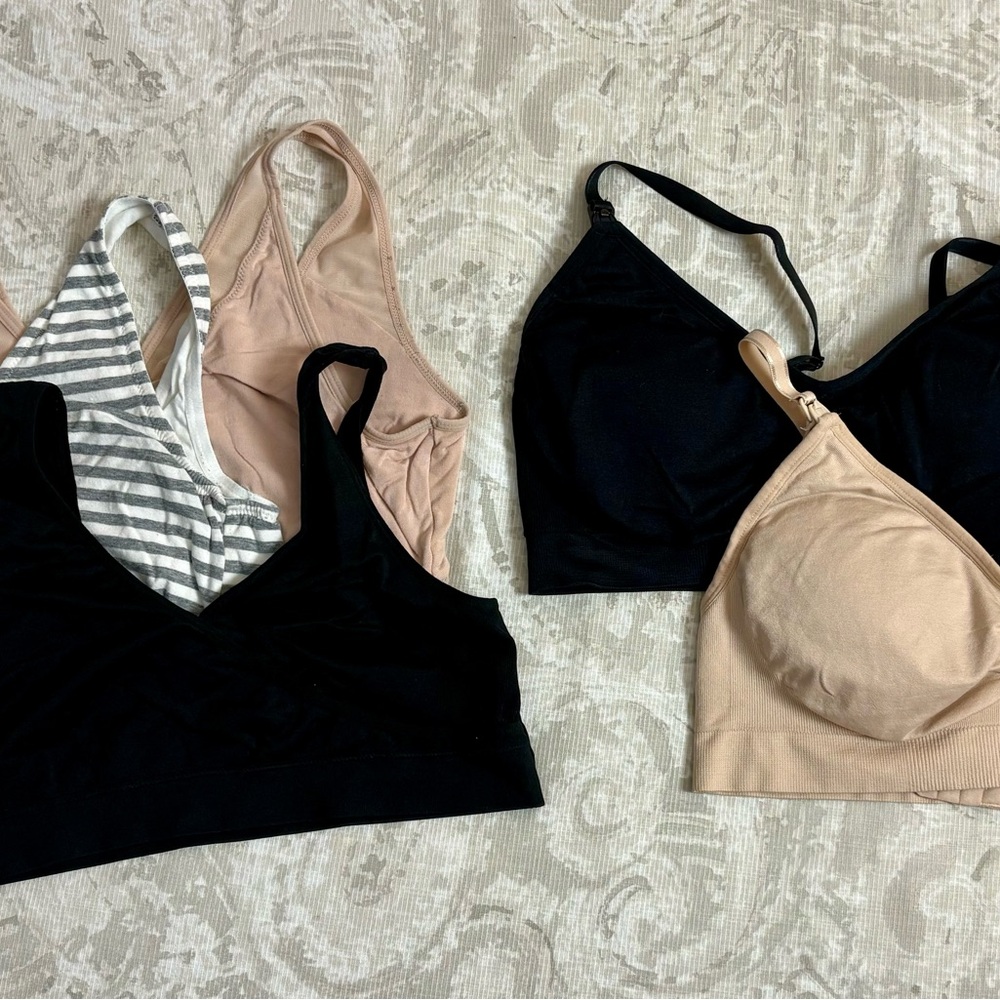 Nursing bras- set of 5